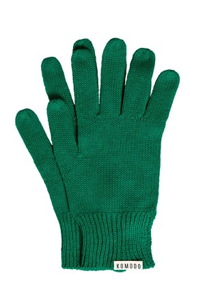 CITY GOTS Organic Cotton Gloves - Bright Green from KOMODO