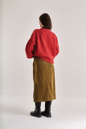 PALOMA Lambswool Jumper - Red from KOMODO