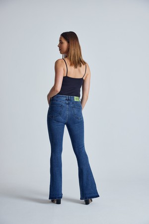 MAVIS Azure - Organic Cotton Jeans by Flax & Loom from KOMODO