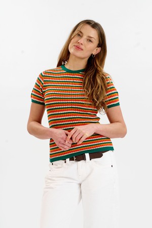 PENELOPE Organic Cotton Knit Tee - Earth from KOMODO