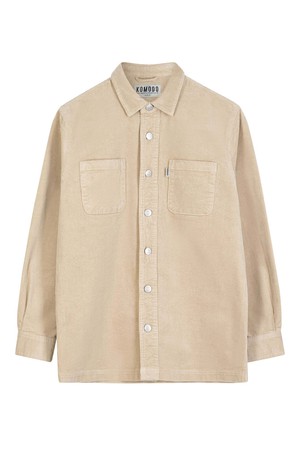 JEAN - Organic Cotton Overshirt Winter White from KOMODO