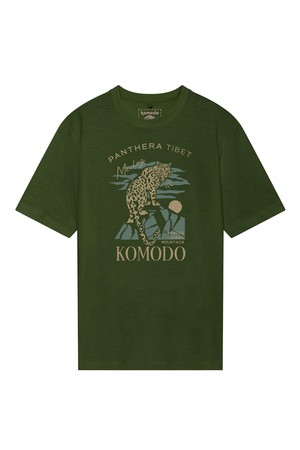 PANTHERA - Organic Cotton Tee - Green from KOMODO