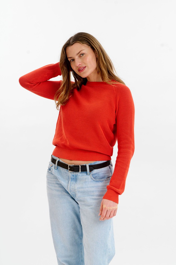FOG Organic Cotton Jumper - Red from KOMODO
