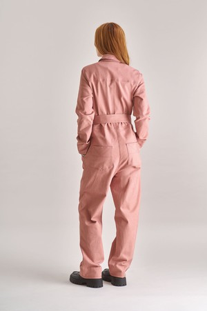 LYON Organic Cotton Jumpsuit - Dusty Pink from KOMODO