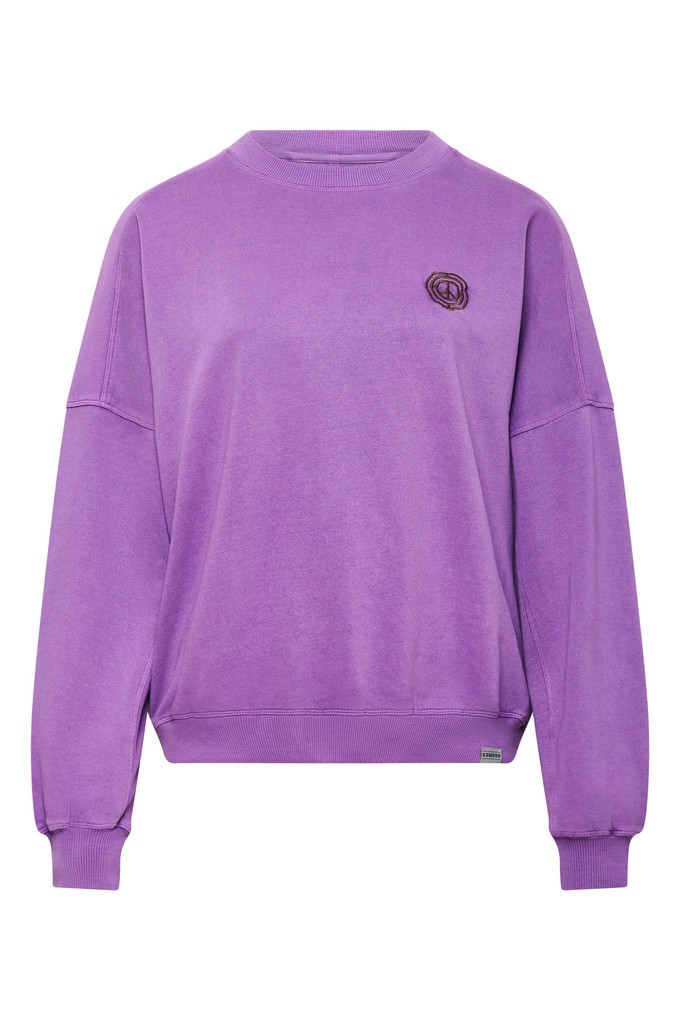 DAWN Sweater Organic Cotton - Lilac from KOMODO DAWN Sweater Organic Cotton - Lilac from KOMODO