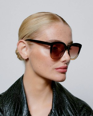 BILLY - Black/Brown Transparent Sunglasses by A.Kjaerbede from KOMODO