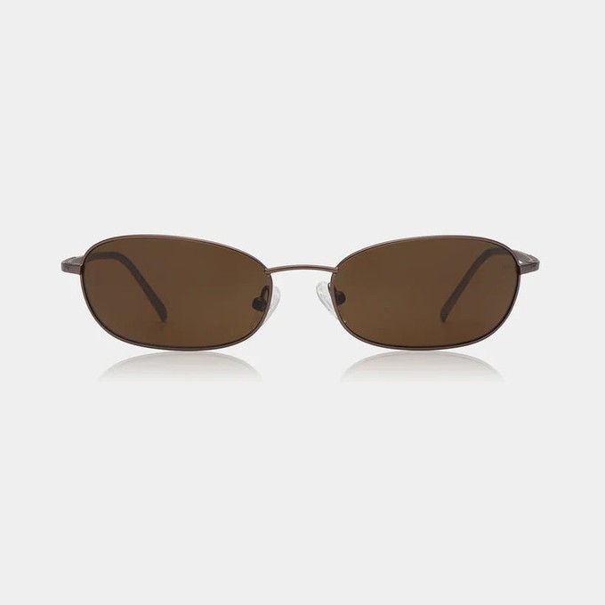 JACK - Matte Brown Sunglasses by A.Kjaerbede from KOMODO