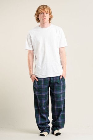 JIM JAM Mens Organic Cotton Pyjama Bottoms - Black Watch from KOMODO