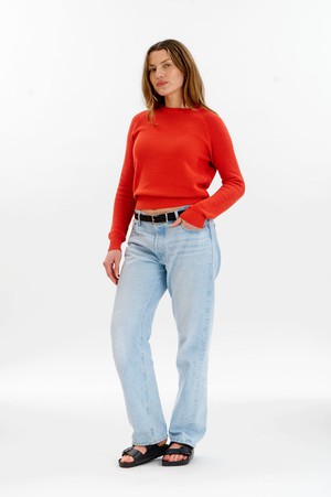 FOG Organic Cotton Jumper - Red from KOMODO