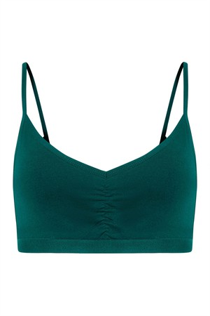 ANASTASIA Bra - GOTS Organic Cotton Teal from KOMODO