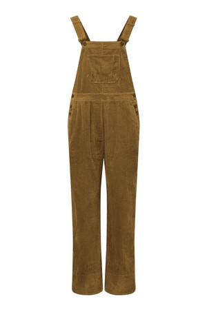 LENI Organic Cotton Cord Dungaree - Olive from KOMODO