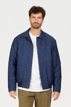 NILE Organic Cotton Chambray Jacket - Mid Wash via KOMODO