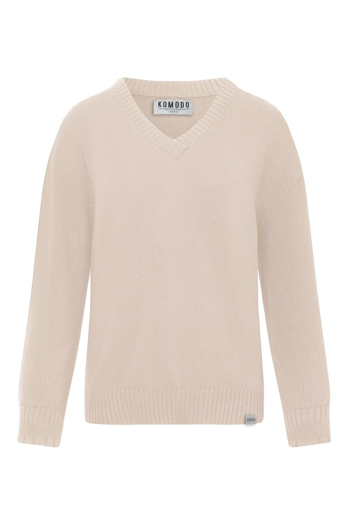 WONDER Wool Blend Jumper - Sand from KOMODO