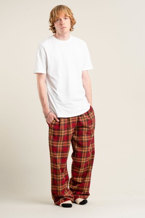 JIM JAM Mens Organic Cotton Pyjama Bottoms - Berry from KOMODO