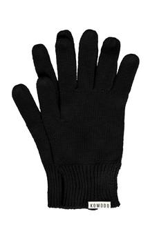 CITY GOTS Organic Cotton Gloves - Black via KOMODO