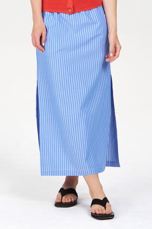 LIELA Organic Cotton Skirt - Blue Stripe from KOMODO