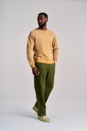 ANTON - Organic cotton sweat - Sand melange from KOMODO