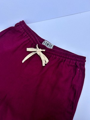 LION - Linen Trousers Berry from KOMODO