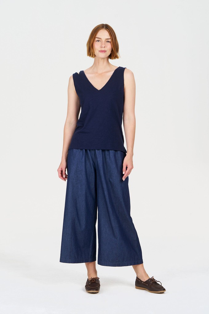 MALA Organic Cotton Vest - Navy from KOMODO