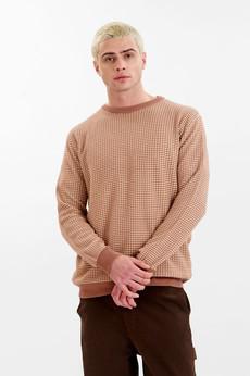 HASAN Organic Cotton Jumper - Coffee via KOMODO