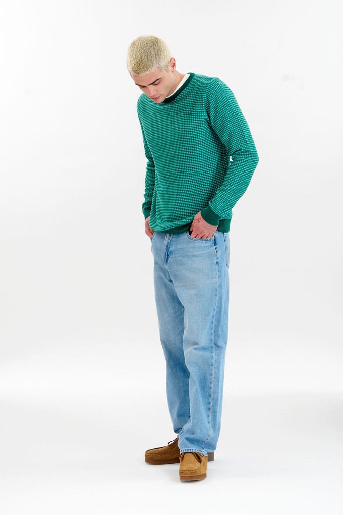 HASAN Organic Cotton Jumper - Green from KOMODO