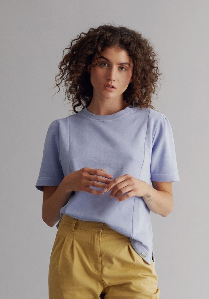 AMELIE Sweater Organic Cotton - Lavender from KOMODO