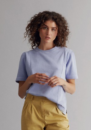 AMELIE Sweater Organic Cotton - Lavender from KOMODO