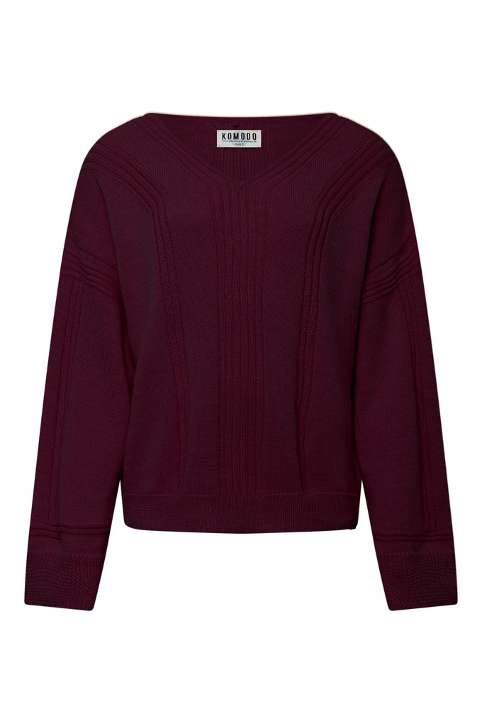 ANYA Wool Jumper - Walnut from KOMODO