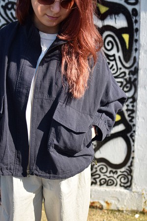 KOKO Tencel Linen Jacket - Navy from KOMODO