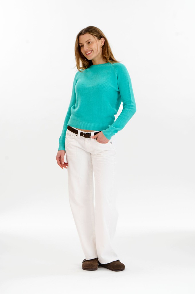 FOG Organic Cotton Jumper - Cyan from KOMODO