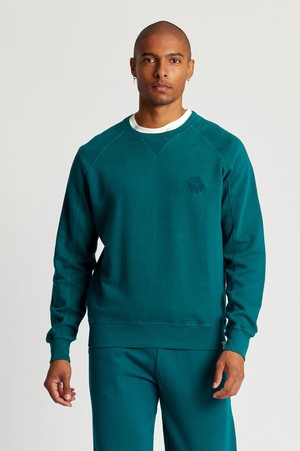 ANTON - Organic Cotton Sweat Teal Green from KOMODO