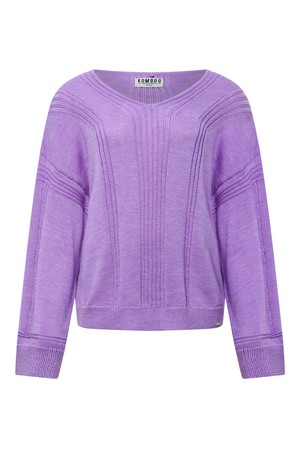 ANYA  Fine Merino Wool Jumper - Lavender from KOMODO