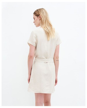 Ella linnen jurk from Kuyichi