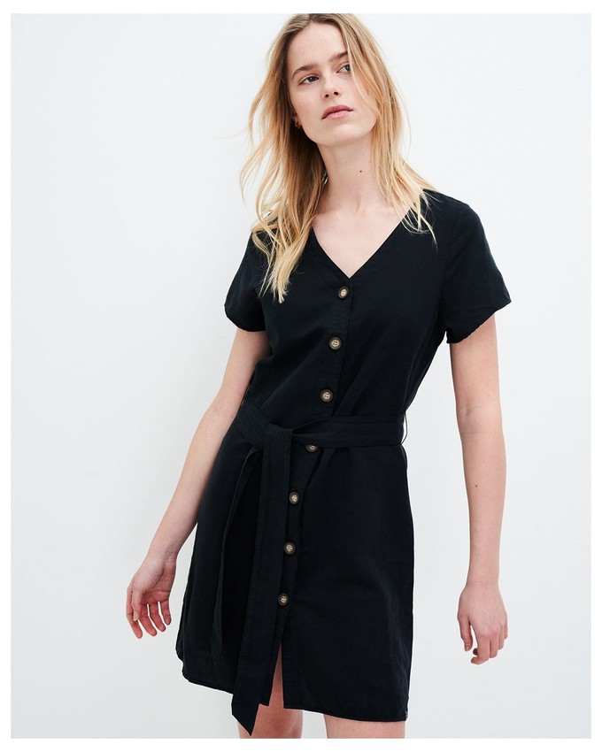 Ella linnen jurk from Kuyichi