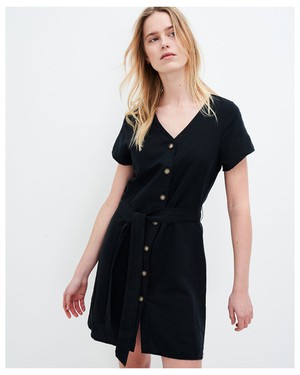 Ella linnen jurk from Kuyichi