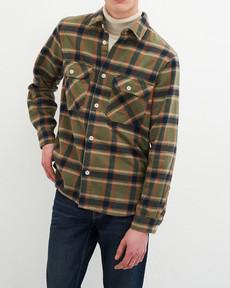 Andrew Checked Overshirt via Kuyichi