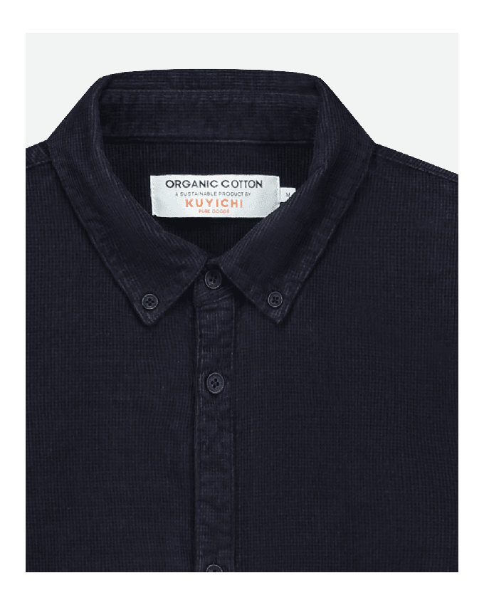 Lawrence Cross Cord Shirt from Kuyichi