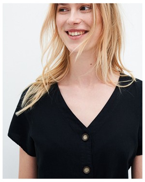Ella linnen jurk from Kuyichi
