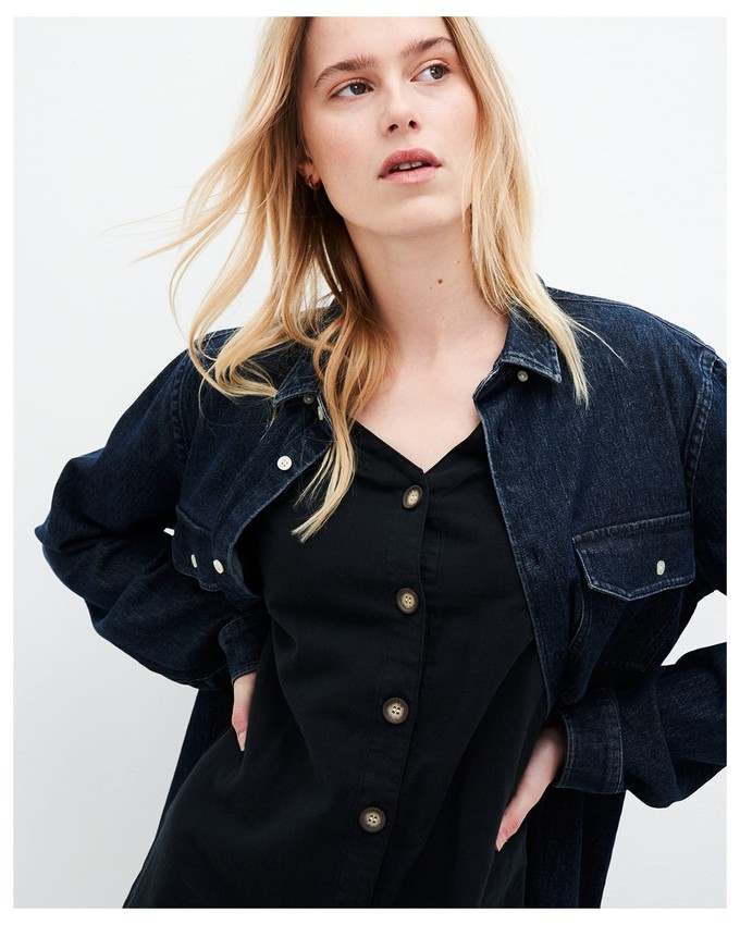 Ella linnen jurk from Kuyichi