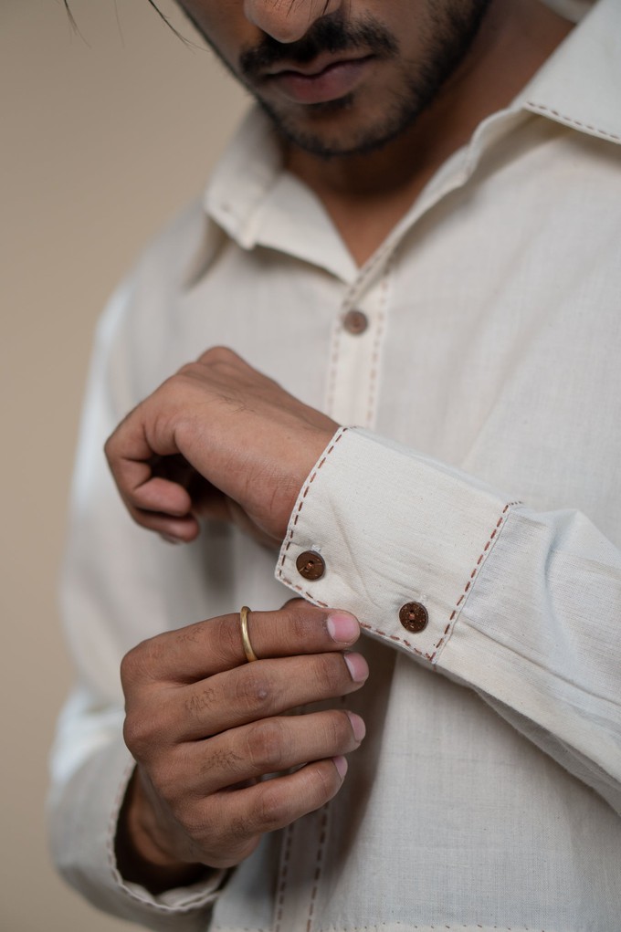 Dawning Flap Detailed Shirt from Lafaani