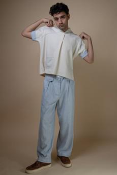Meadows Unisex Pleated Pants via Lafaani