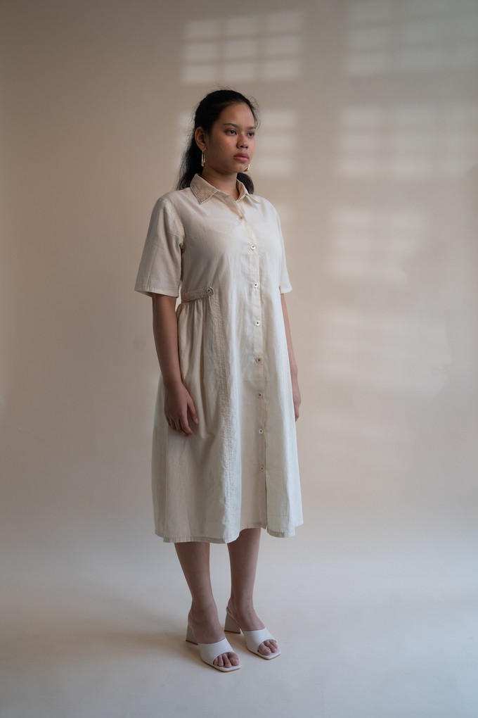 Dawning Button Down Dress from Lafaani