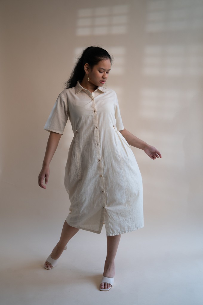 Dawning Button Down Dress from Lafaani