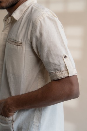 Dawning Patch Pocket Shirt from Lafaani