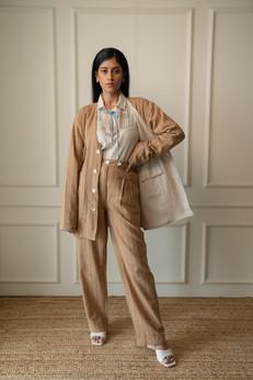 Materiality Unisex Reversible Jacket via Lafaani
