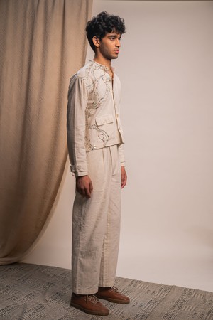 Rewind Unisex Bomber Jacket & Kora Straight Pants from Lafaani