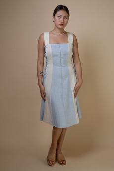 Meadows Reversible Corded Dress via Lafaani