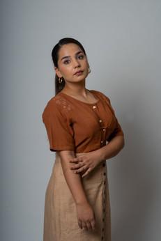 Flap Placket Blouse van Lafaani
