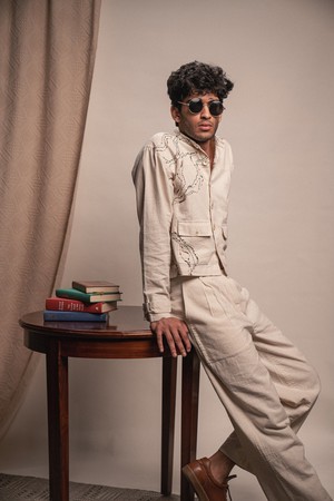 Rewind Unisex Bomber Jacket from Lafaani