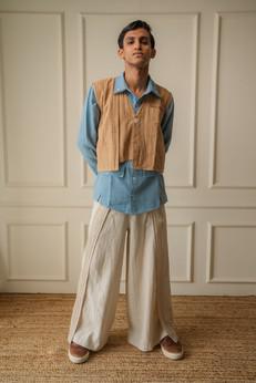 Materiality Zero-Waste Pants via Lafaani